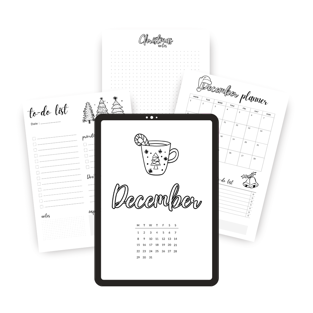 Beautiful Bullet Journal Christmas