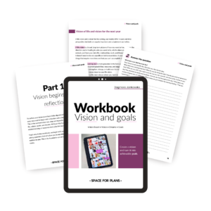 Workbook Vision and goals - create your vision